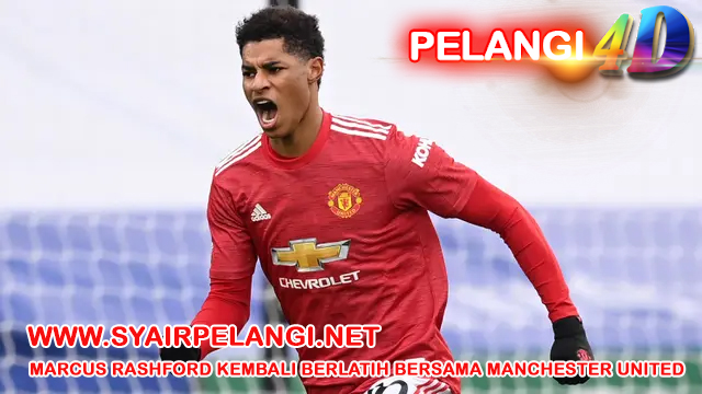 Marcus Rashford Kembali Berlatih Bersama Manchester United