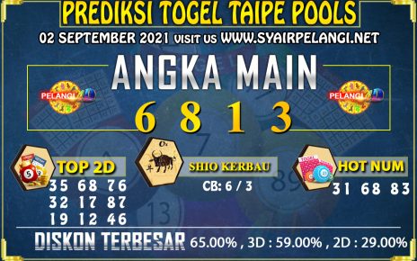 PREDIKSI TOGEL TAIPE 02 SEPTEMBER 2021