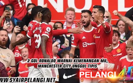 2 Gol Ronaldo Warnai Kemenangan MU, Manchester City Unggul Tipis