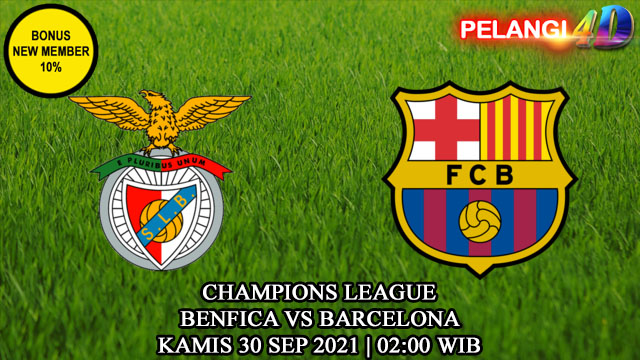 Prediksi Benfica vs Barcelona 30 September 2021