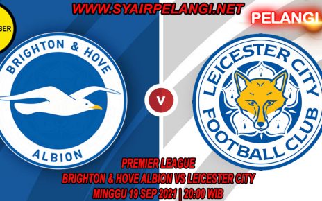 Prediksi Brighton & Hove Albion vs Leicester City di Liga Inggris