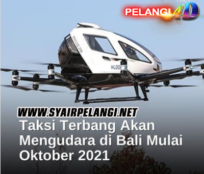 Taksi Terbang Ehang 216 akan mengudara di Bali