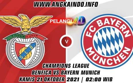 Prediksi Benfica Vs Bayern Munich, 20 Oktober 2021