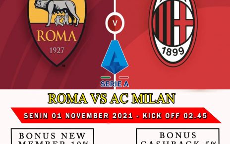 Prediksi AS Roma vs AC Milan 1 November 2021