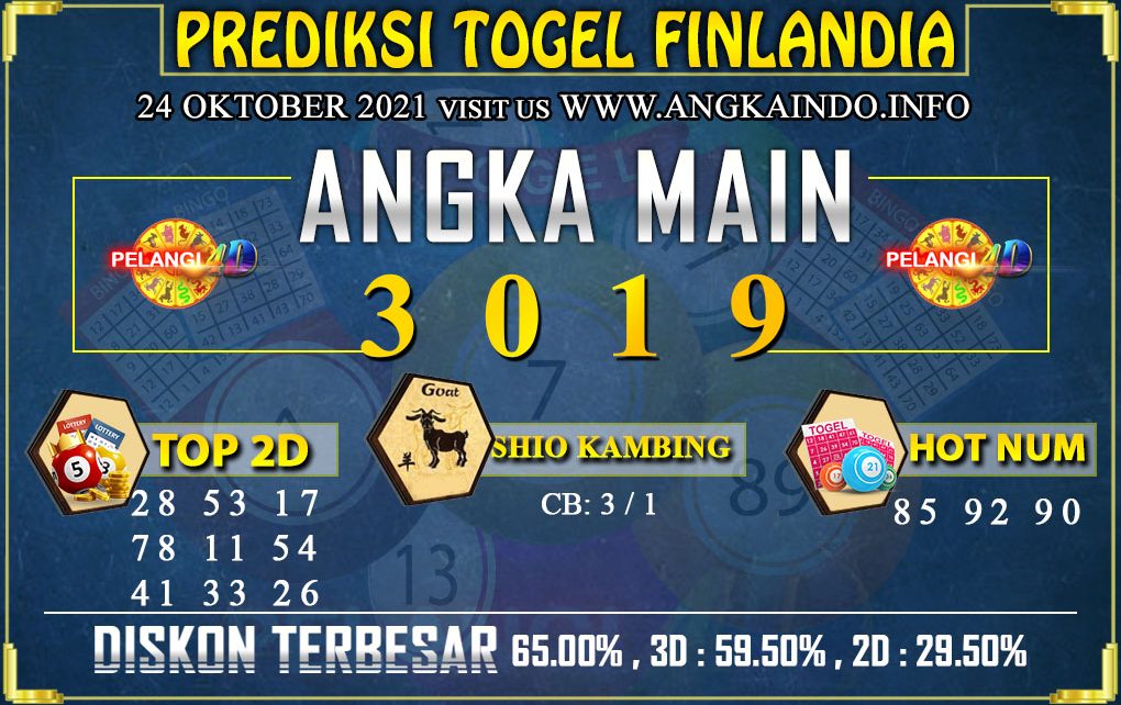 PREDIKSI TOGEL FINLANDIA LOTTERY 24 OKTOBER 2021