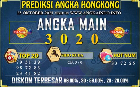 PREDIKSI TOGEL HONGKONG POOLS 25 OKTOBER 2021