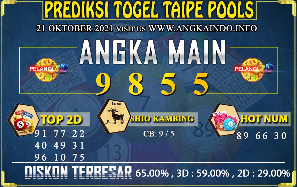 PREDIKSI TOGEL TAIPE 21 OKTOBER 2021