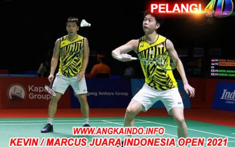 Kevin / Marcus Juara Indonesia Open 2021