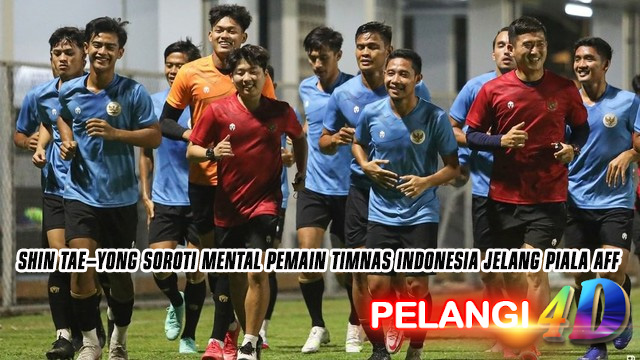 Shin Tae-yong Soroti Mental Pemain Timnas Indonesia Jelang Piala AFF