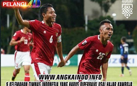 5 Kelemahan Timnas Indonesia yang Harus Diperbaiki Usai Hajar Kamboja