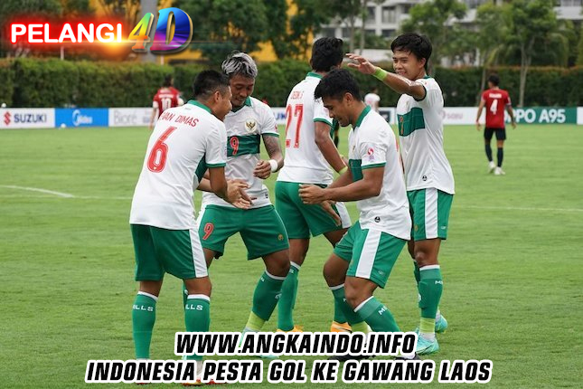 Indonesia Pesta Gol ke Gawang Laos