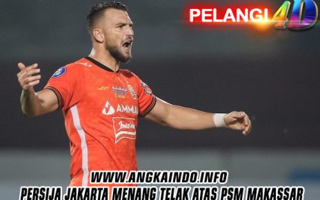 Persija Jakarta Menang Telak Atas PSM Makassar