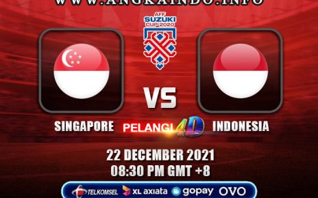 Prediksi Skor Singapura Vs Timnas Indonesia 23 Desember 2021