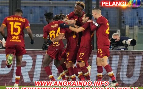 Hasil Pertandingan AS Roma vs Cagliari Skor 1-0