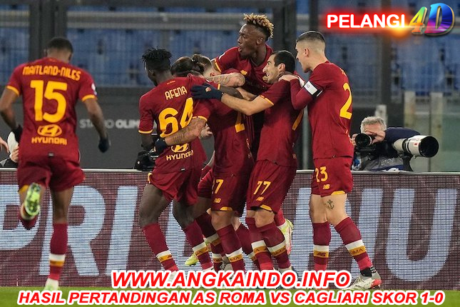 Hasil Pertandingan AS Roma vs Cagliari Skor 1-0