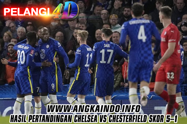 Hasil Pertandingan Chelsea vs Chesterfield Skor 5-1