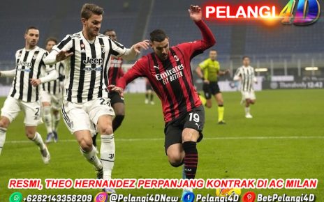 Resmi, Theo Hernandez Perpanjang Kontrak di AC Milan