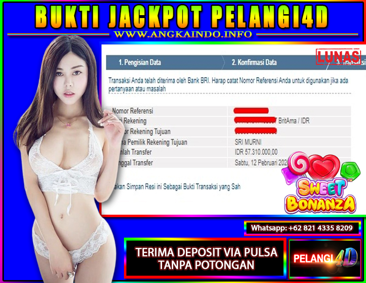 JACKPOT SLOT 12 FEBRUARI 2022 PELANGI4D