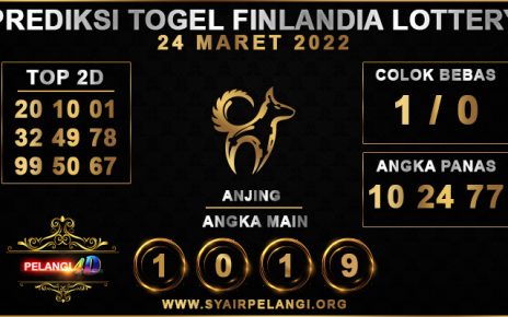 PREDIKSI TOGEL FINLANDIA LOTTERY 24 MARET 2022
