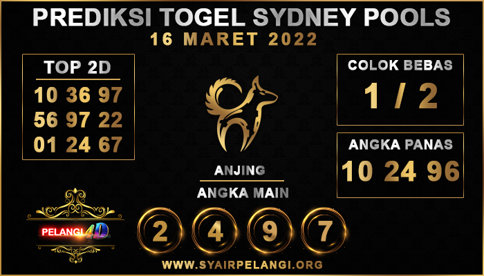 PREDIKSI TOGEL SYDNEY POOLS 16 MARET 2022