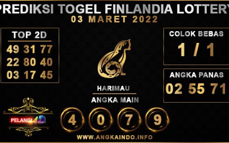 PREDIKSI TOGEL FINLANDIA LOTTERY 03 MARET 2022