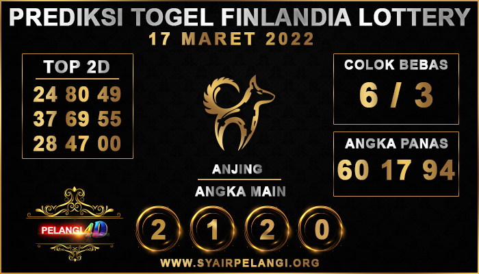 PREDIKSI TOGEL FINLANDIA LOTTERY 17 MARET 2022