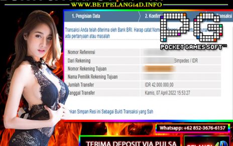 BUKTI KEMENANGAN SLOT PG SOFT 07 APRIL 2022