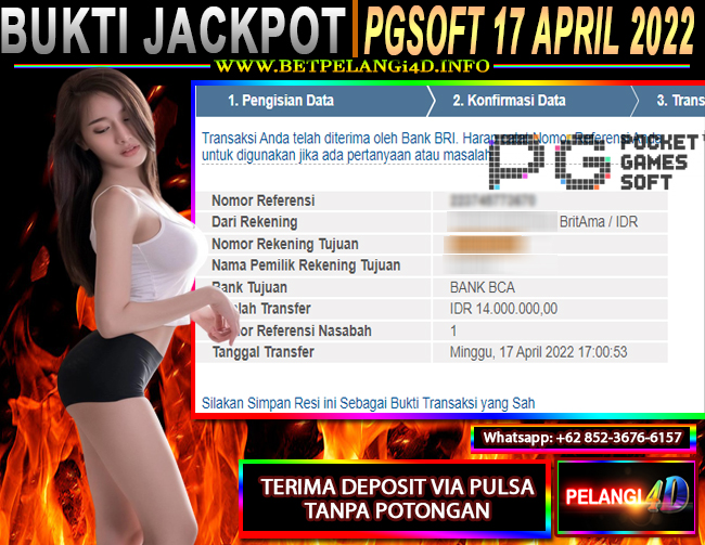 BUKTI JACKPOT SLOT PGSOFT 17 APRIL 2022