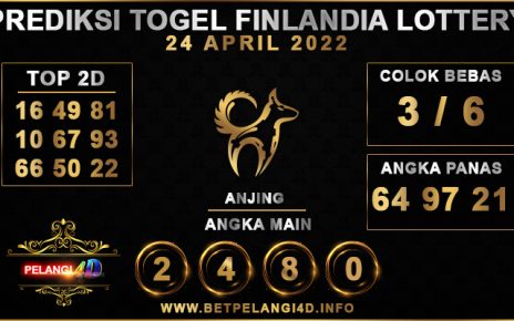 PREDIKSI TOGEL FINLANDIA LOTTERY 24 APRIL 2022