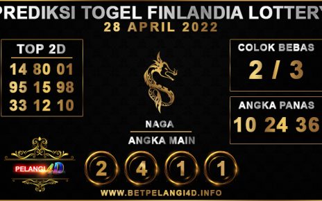 PREDIKSI TOGEL FINLANDIA LOTTERY 28 APRIL 2022