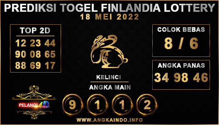 PREDIKSI TOGEL FINLANDIA LOTTERY 18 MEI 2022