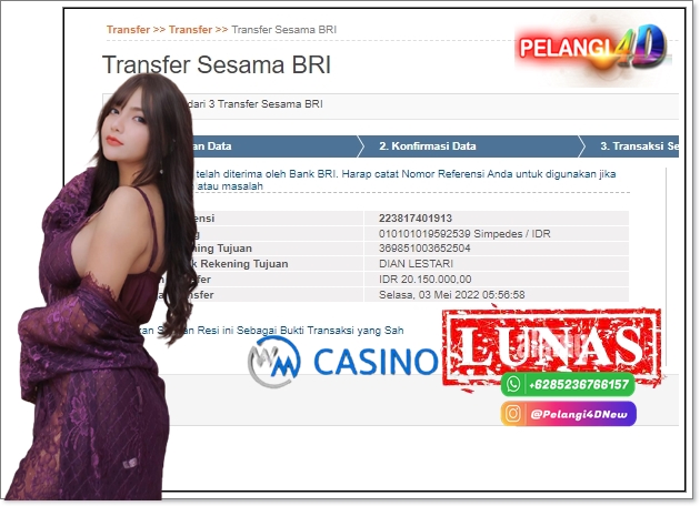 JACKPOT GAME LIVE CASINO 03 MEI 2022 PELANGI4D