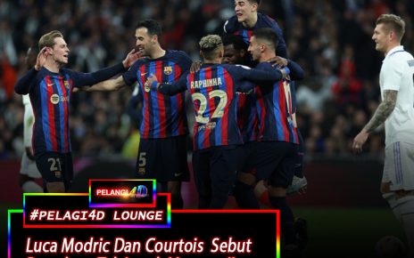 Setelah kekalahan pada Leg Pertama babak Semifinal Copa Del Rey : Luca Modrid & Thibaut Courtois Buka Suara Soal Performa Barcelona : Mereka Tak Pantas Menang