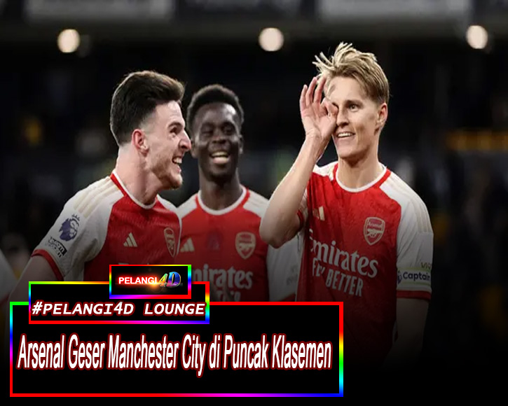 Arsenal Geser Manchester City di Puncak Klasemen