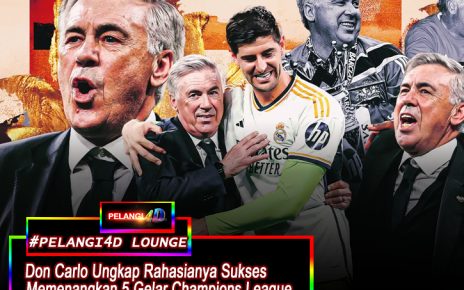 Don Carlo Ungkap Rahasia Kesuksesannya Memenangkan 5 Gelar Liga Champions