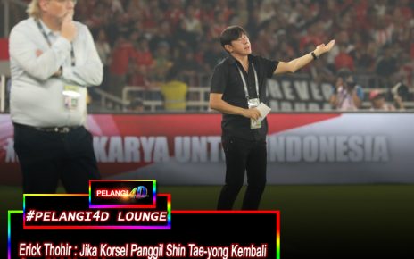 Erick Thohir : Kalau Korea Selatan Mau Panggil Shin Tae-yong kembali Saya tak bisa melarang