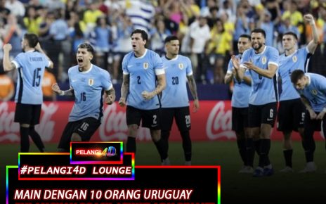 Meski bermain dengan 10 Orang Uruguay Berhasil Pulangkan Brasil Setelah Melewati Drama Adu Pinalti