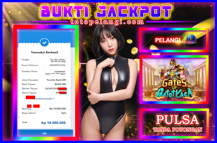 JACKPOT GAME SLOT PRAGMARIC 23 JULY 2024 PELANGI4D