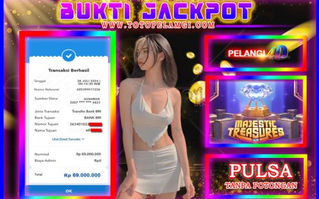 JACKPOT KEMENANGAN GAME SLOT PRAGMATIC 28 JULI 2024