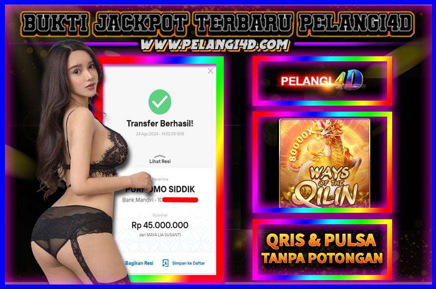 BUKTI JACKPOT KEMENANGAN MAIN SLOT PG SOFT 24 AGUSTUS 2024