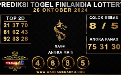 PREDIKSI TOGEL FINLANDIA POOLS 26 OKTOBER 2024