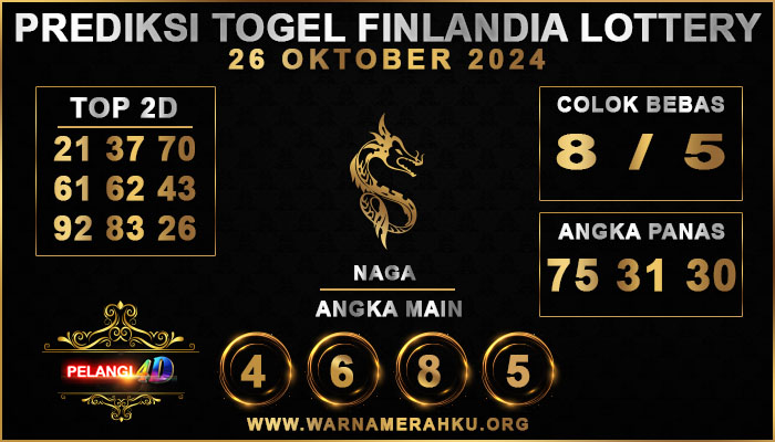 PREDIKSI TOGEL FINLANDIA POOLS 26 OKTOBER 2024